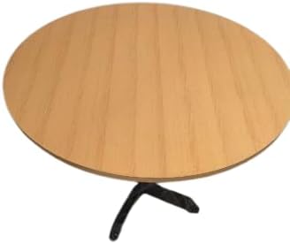 Al Amal Round Meeting Table For 6 Individuals Diameter 120 Cm On Rust Resistant Metal Chassis - Multi Color