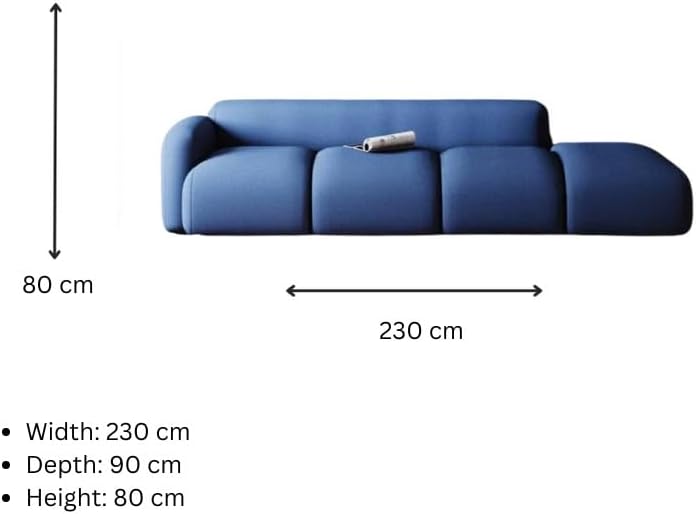 Manzzeli FLETCHER SOFA, 90D x 80H x 230W
