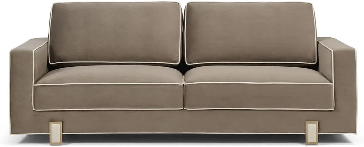 Vinchi Furniture Linda Sofa, Brown