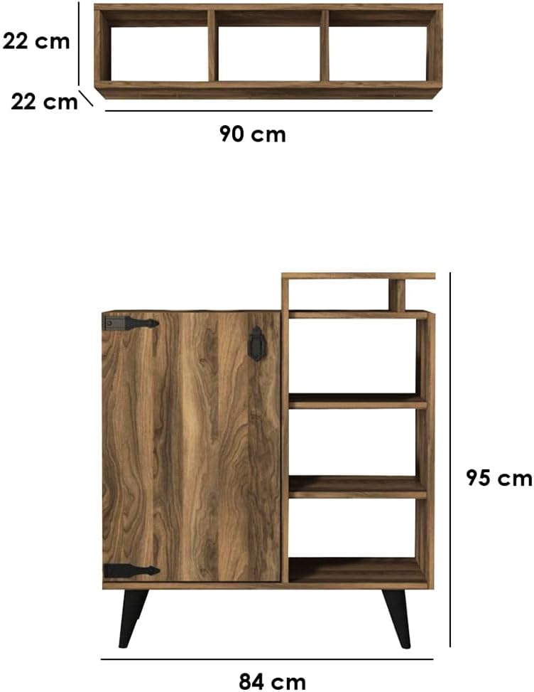 Coffee Corner; coffee Cabinet with Storage; Modern Sideboard Buffet Storage; Cabinet with drawer; home bar, cup holder;