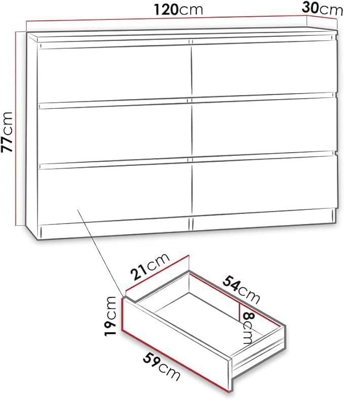 Kinda Store Wardrobe (White, 40cm)