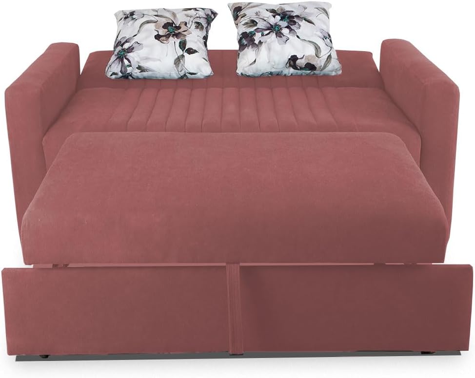 Aldora imza tow seater sofa bed_cashmere