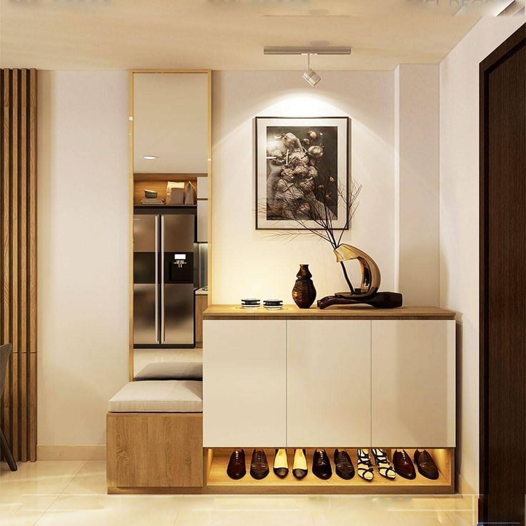Shoe Cabinet, Shoe Storage, Shoe Organizer, shoe rack, storage cabinet, shoe tower, entryway shoe, Shoe Chest, Hallway, Living room. (90 x 40 x 120 CM).