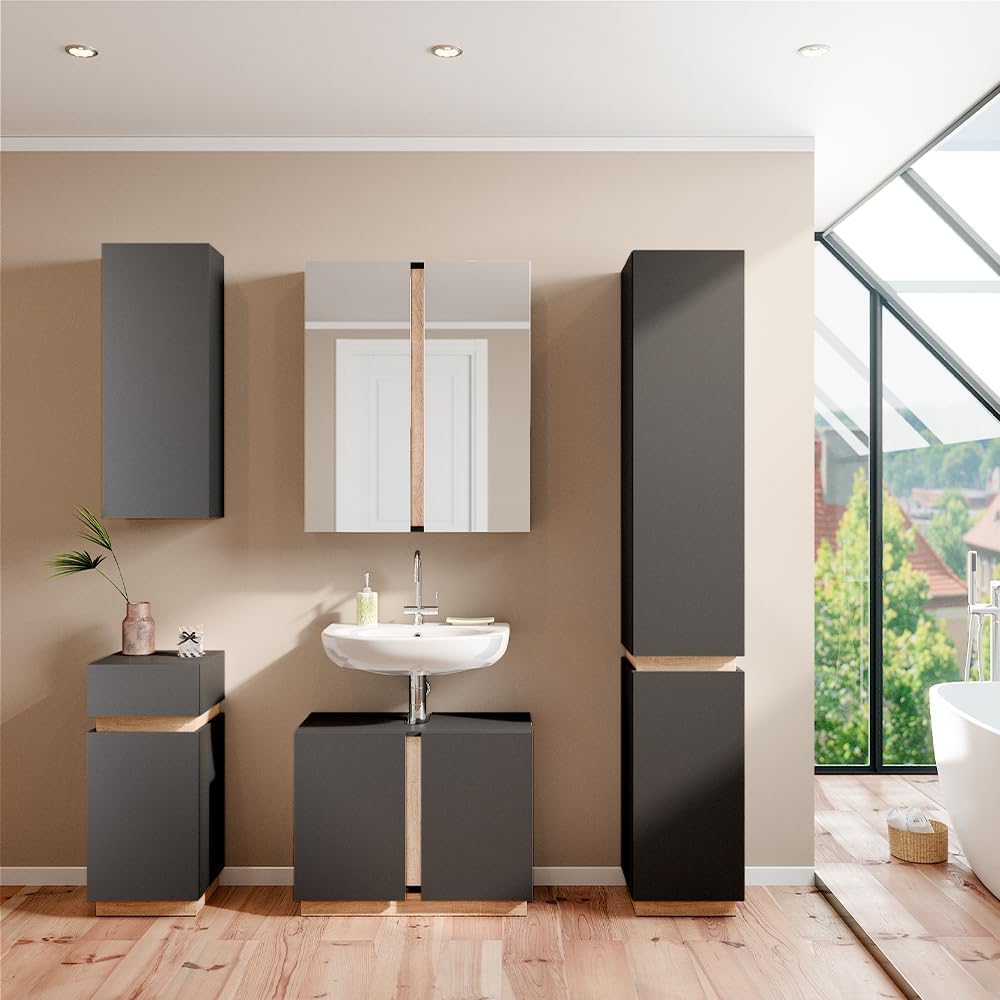 FurniFlex Gloria Vanity Unit Bathroom Cabinet