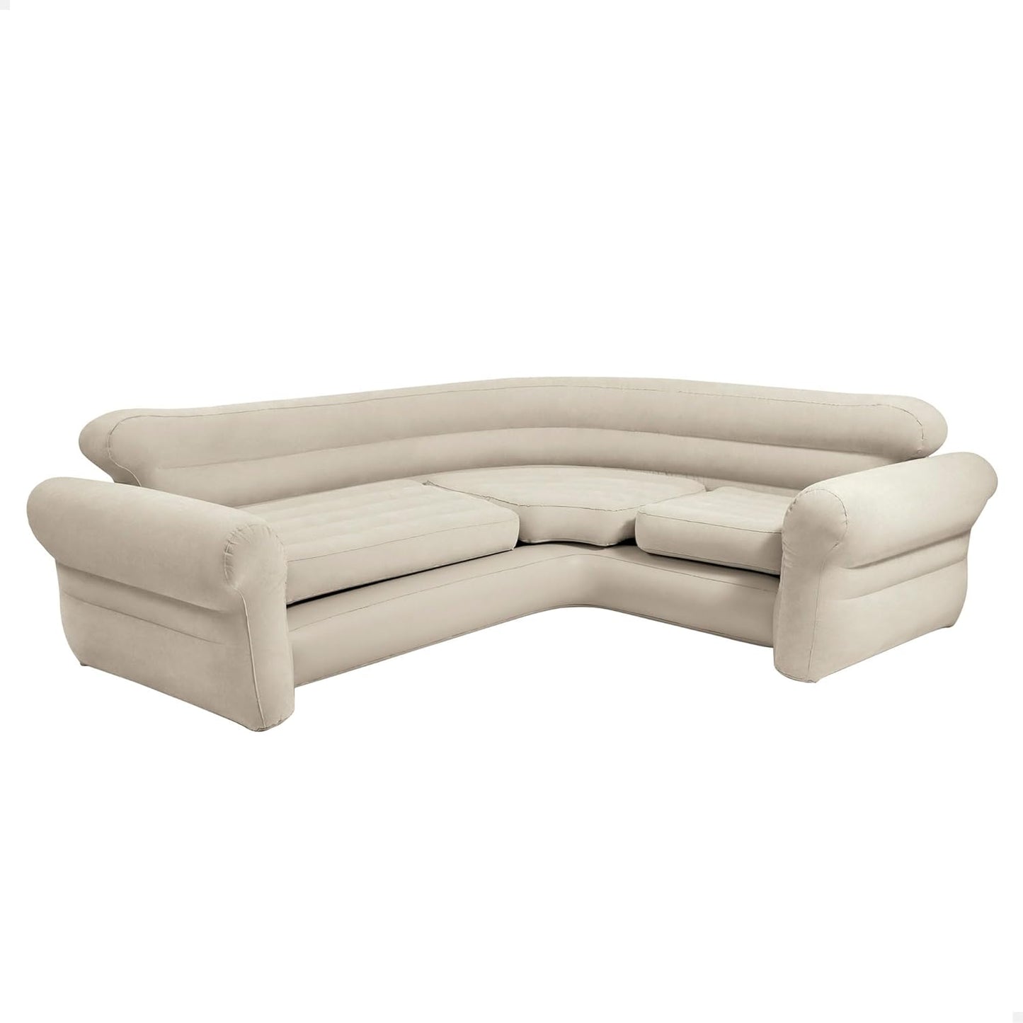 Intex | Corner Couch Sofa | Modern | L-Shape | 68575NP | ?257 * 203 * 76 cm | Ivory