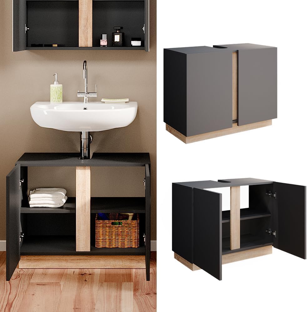 FurniFlex Gloria Vanity Unit Bathroom Cabinet