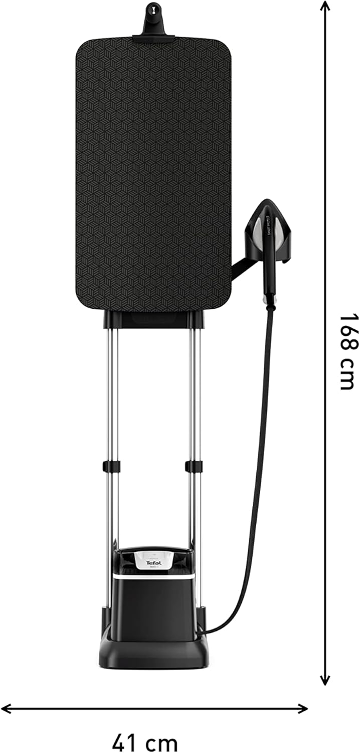 Tefal IXEO+ Garment Steamer, 45 gmin, 90 gmin, 2980 W, Black - QT1510E0