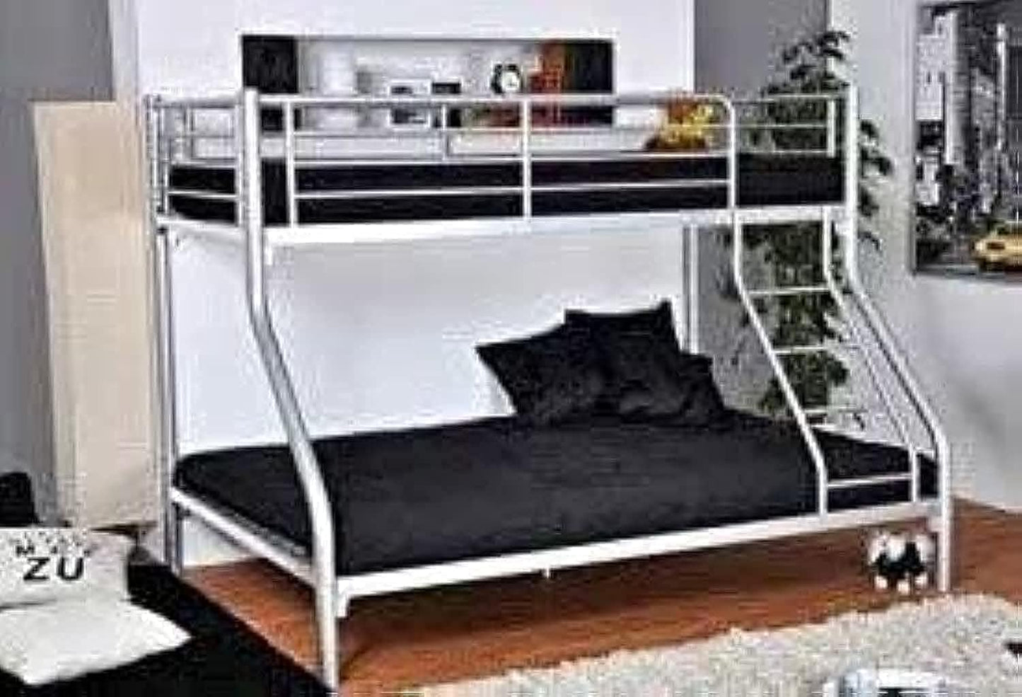 Iron 120/150 Double Bed - Silver