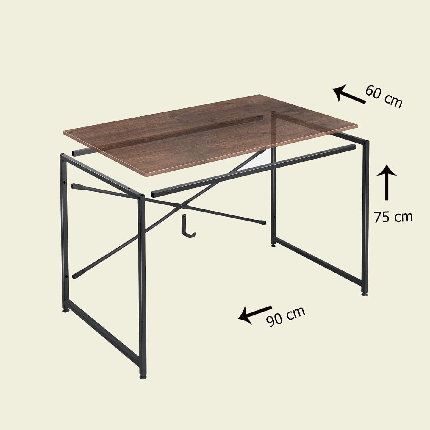 Home gallery Office desk modern style 90 cm