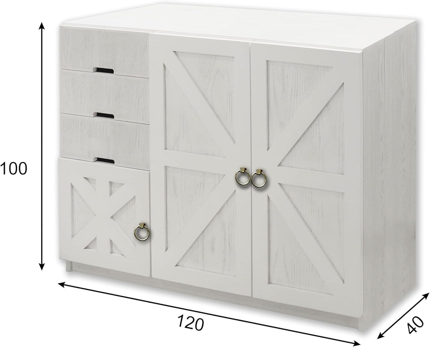 GB Furniture Premium Coffee Corner with Compartments