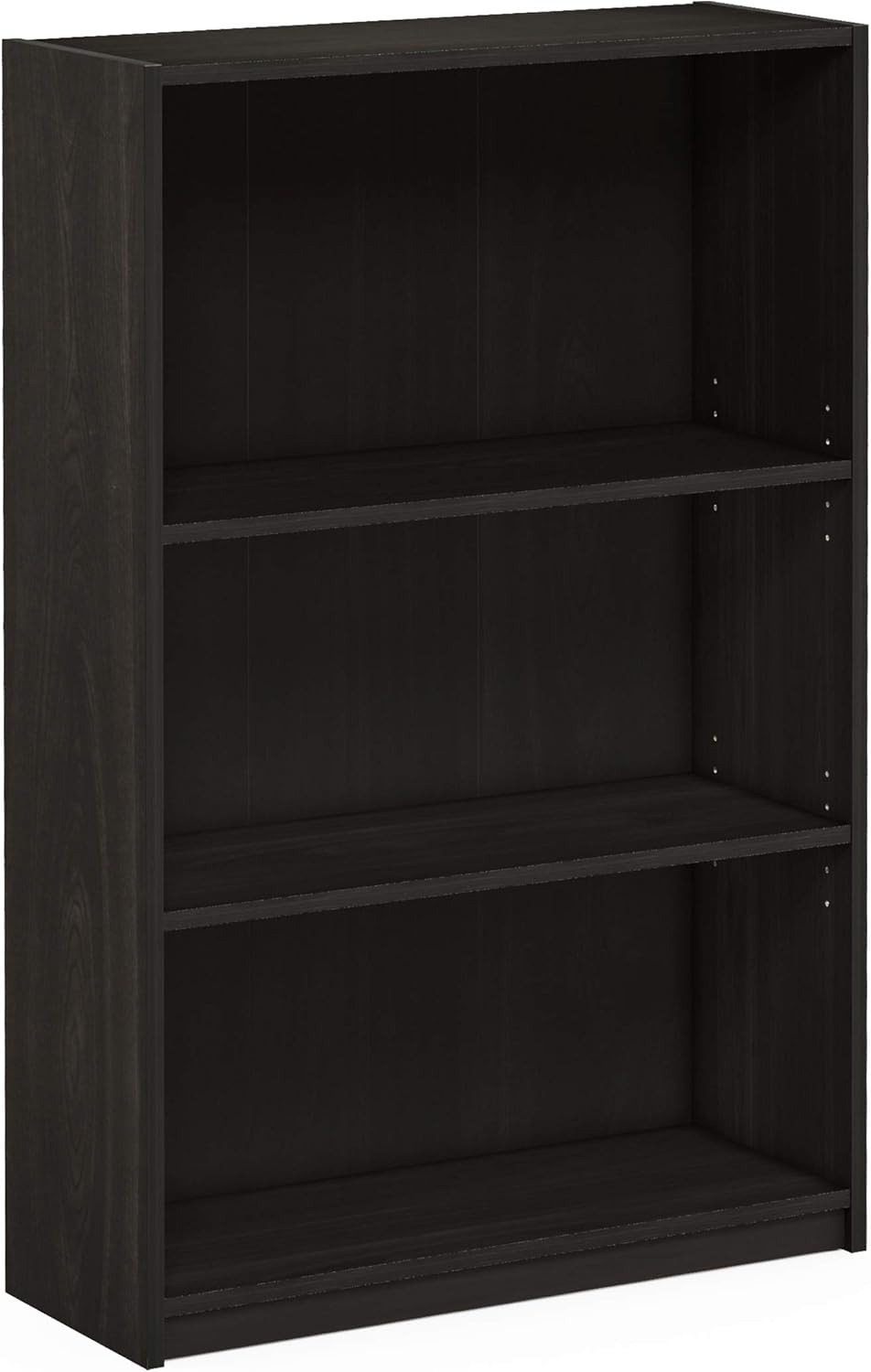 Furinno Luder Shelf Bookcase with 1 Door Storage Cabinet, White