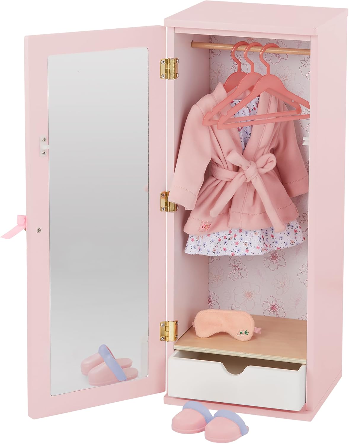 Our Generation Wooden Wardrobe with Accessories