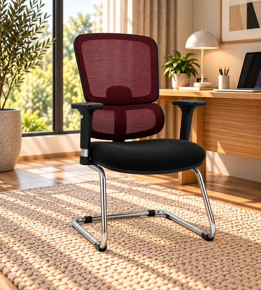 Bruno Modern Medical Office Chair with Fixed Frame