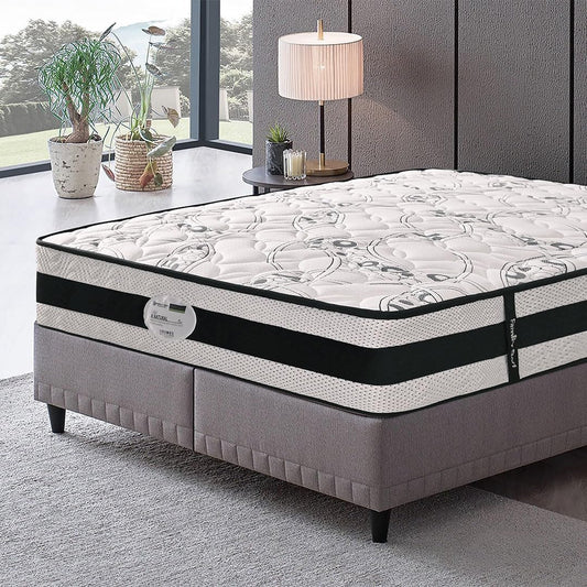 Family Bed - Family Bed Naples Attached Spring Mattress 90X200X25Cm