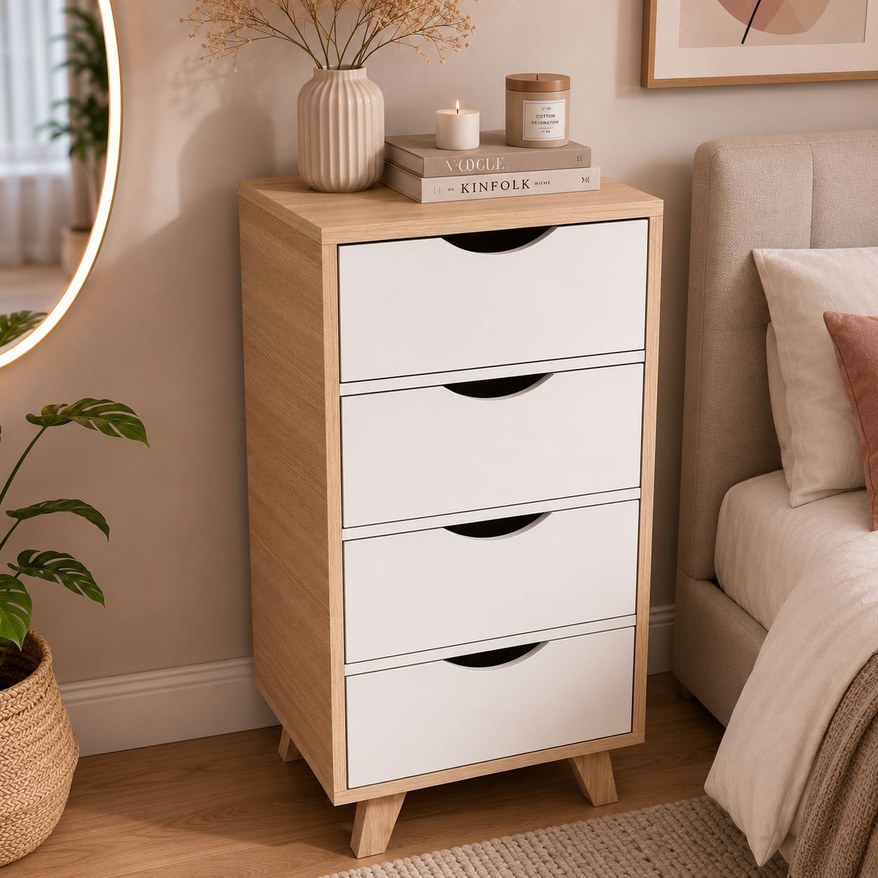 4 Drawers Cabinet