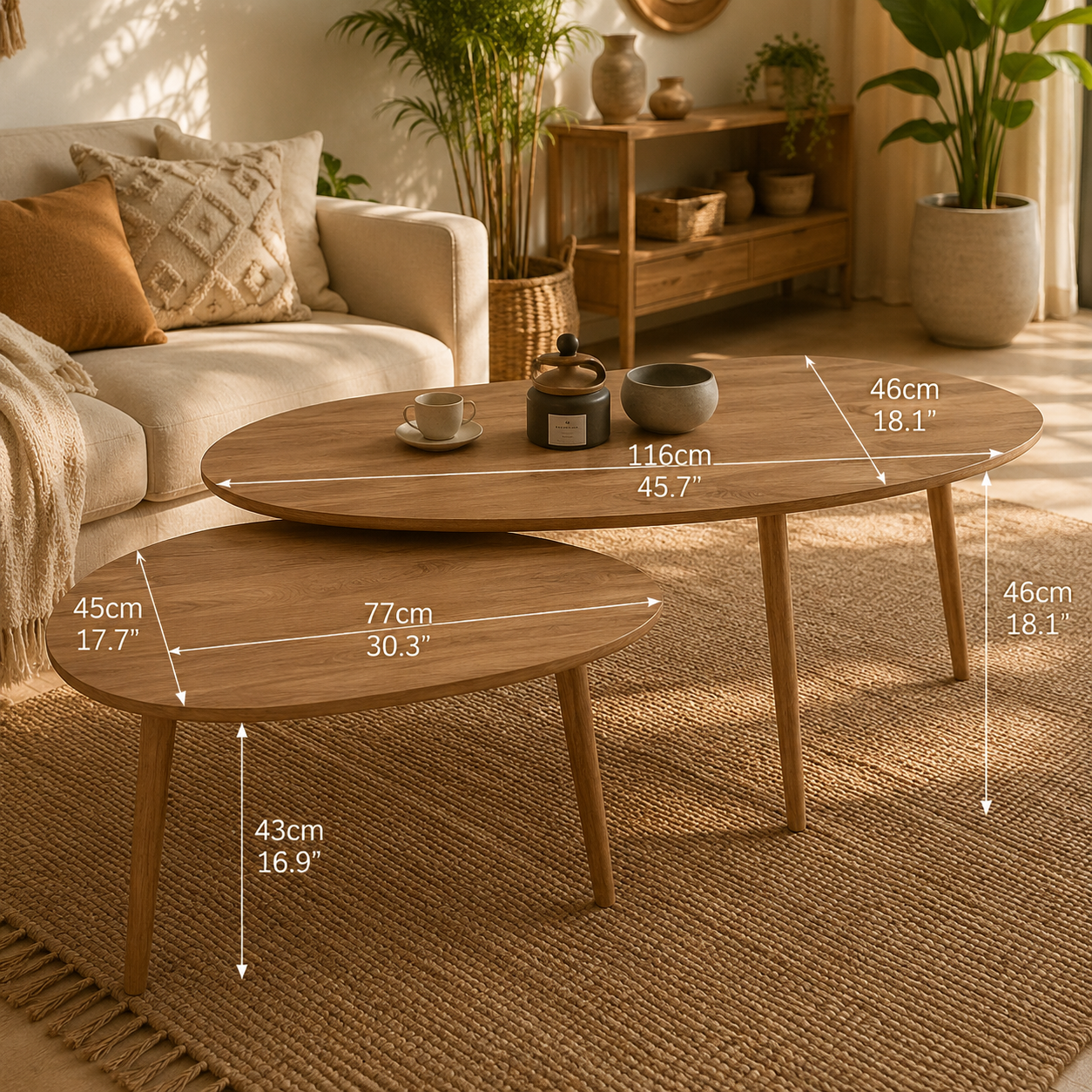 Coffee Table 2-Piece Set