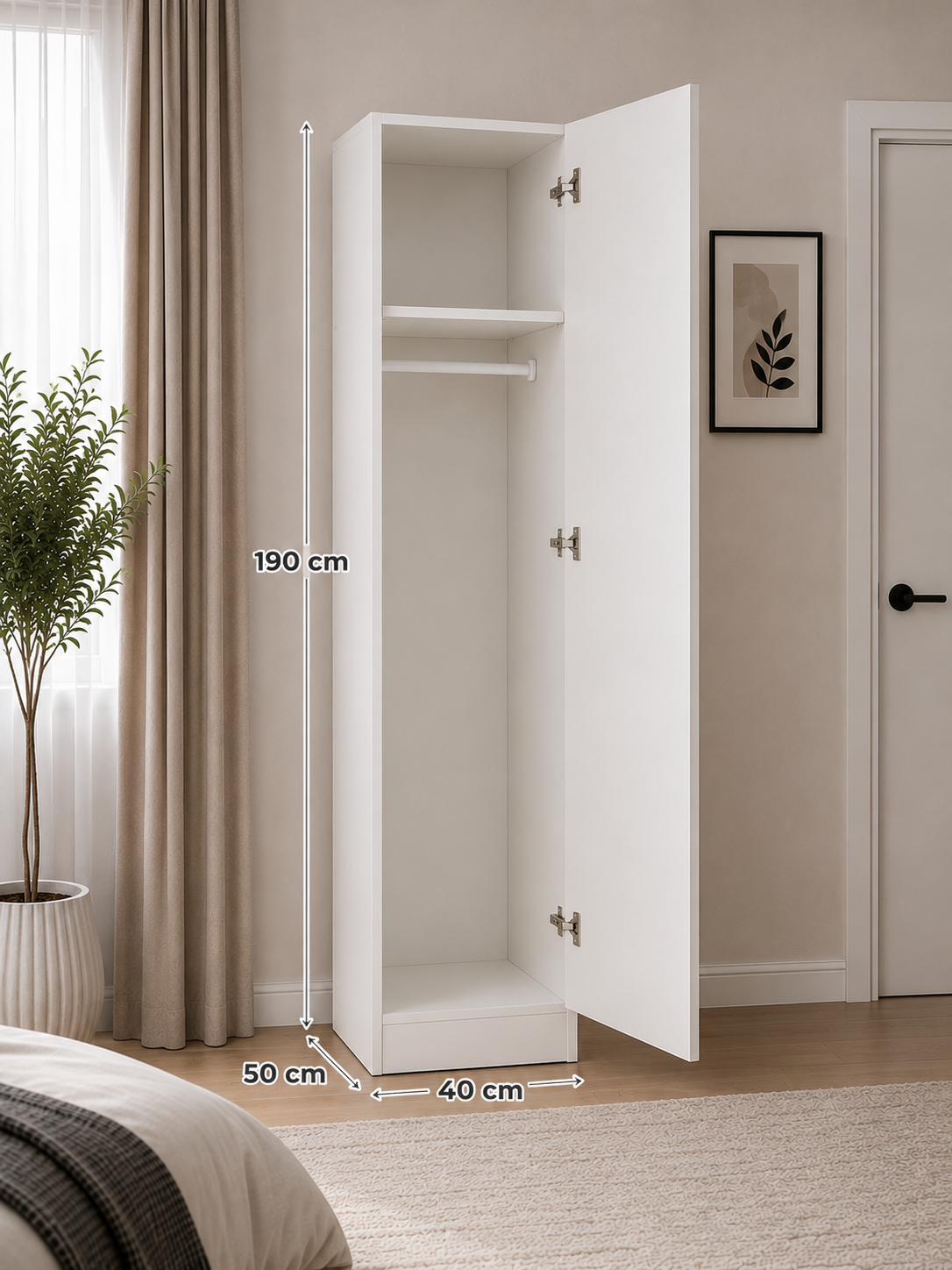 Wardrobe, White