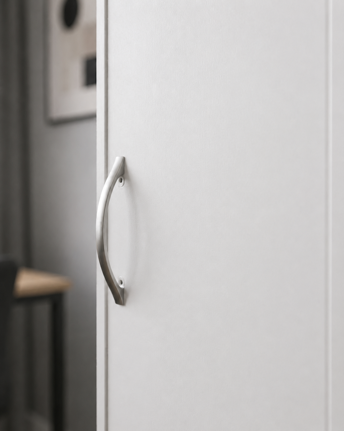 Tall Storage Cabinet with Adjustable Shelves – Freestanding Pantry & Utility Organizer, White