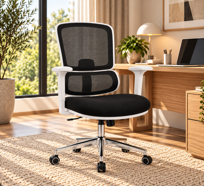 Modern Ergonomic Mesh Office Chair with Adjustable Armrests