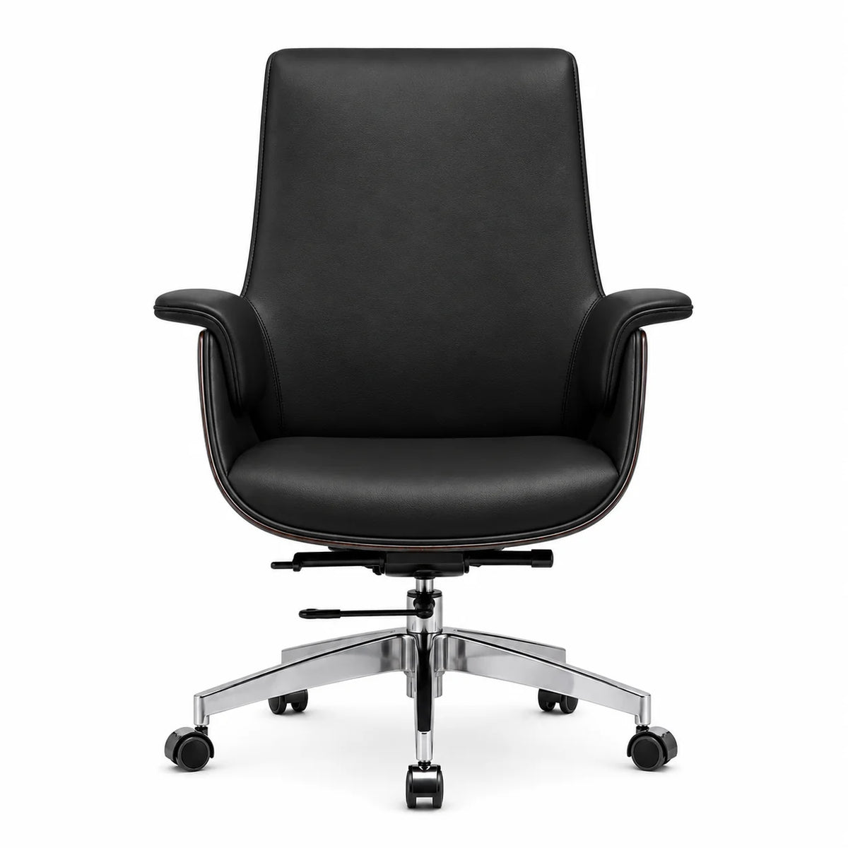 Modern Executive Office Chair with Padded Armrests