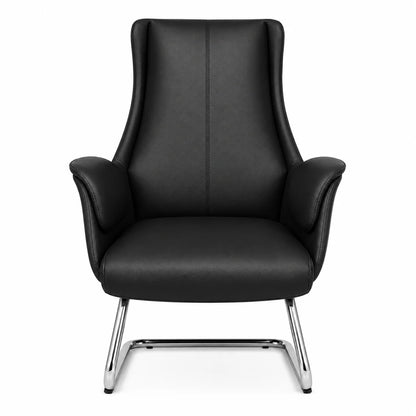 Modern High-Back Padded Visitor Chair