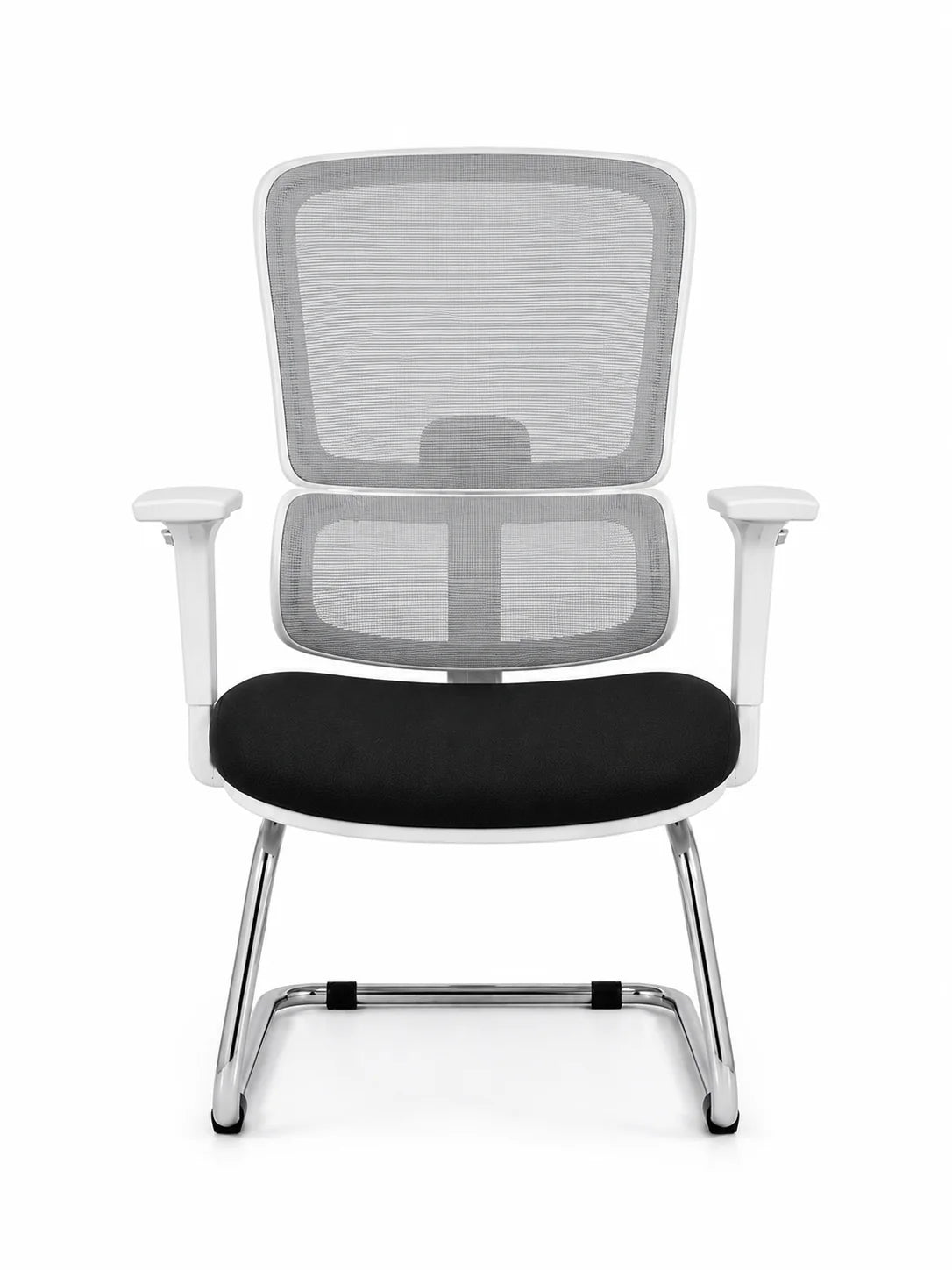Modern Mesh Conference Chair with Adjustable Armrests