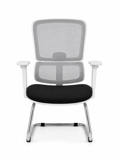Modern Mesh Conference Chair with Adjustable Armrests