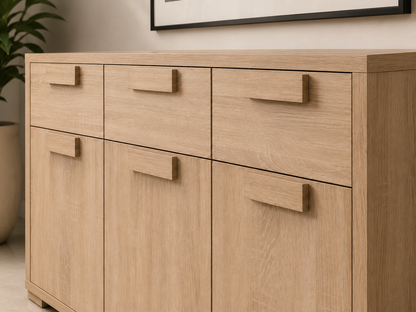 3 Door 3 Drawer Sideboard