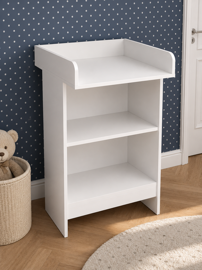 Leo Baby Changing Table White