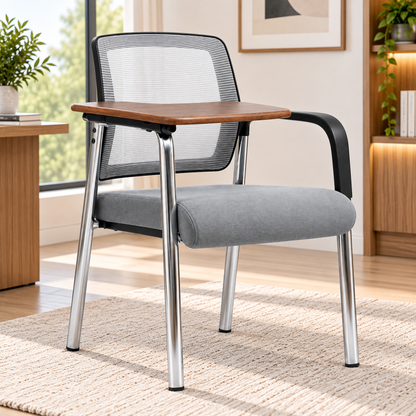 Modern Ergonomic Office Chair with Tablet Arm