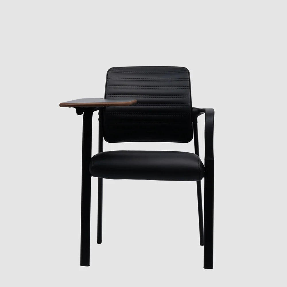 Modern Executive Office Chair with Writing Tablet