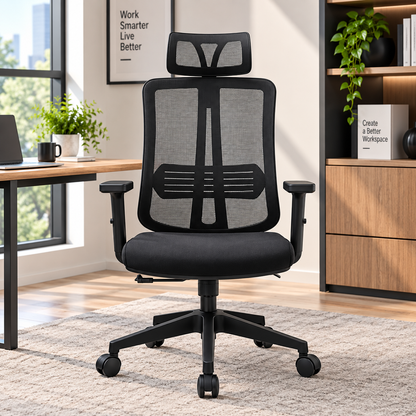 Ergonomic High Back Mesh Office Chair with Lumbar Support