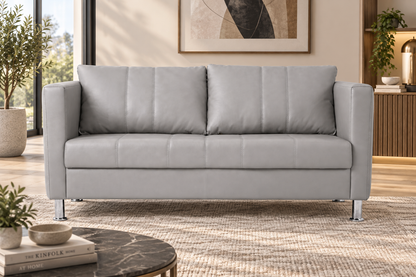 Modern Sofa with Plush Cushions & Sleek Design
