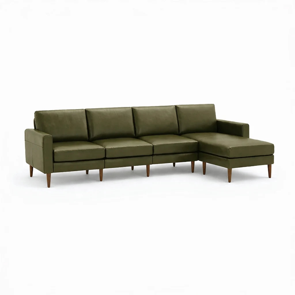 Modern L-Shaped Sectional Sofa with Chaise