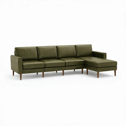 Modern L-Shaped Sectional Sofa with Chaise