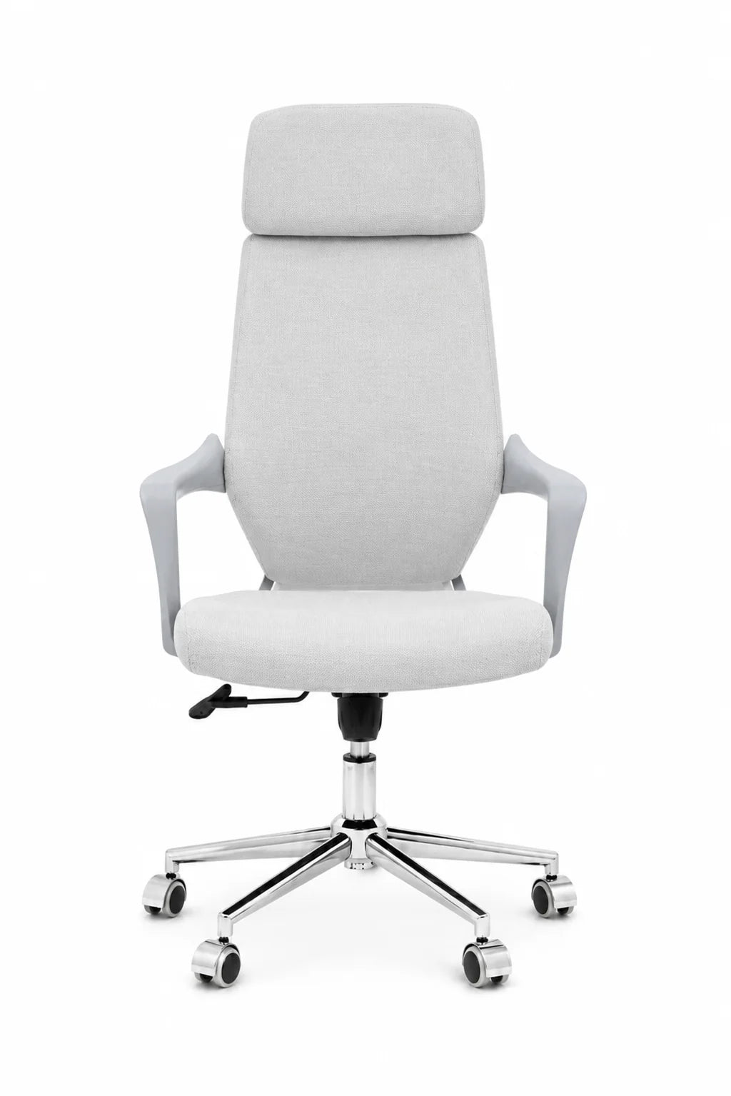 Modern White High-Back Ergonomic Office Chair