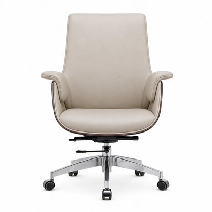 Modern Executive Office Chair with Padded Armrests