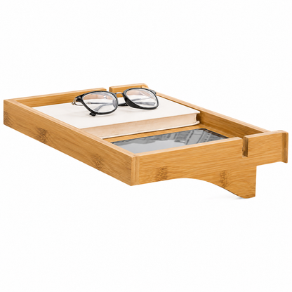 Bed Shelf with Wire Guide