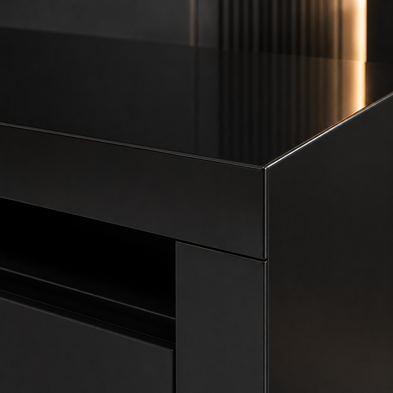 BRG1550 LED TV Stand Cabinet Unit with Blue LED Lights