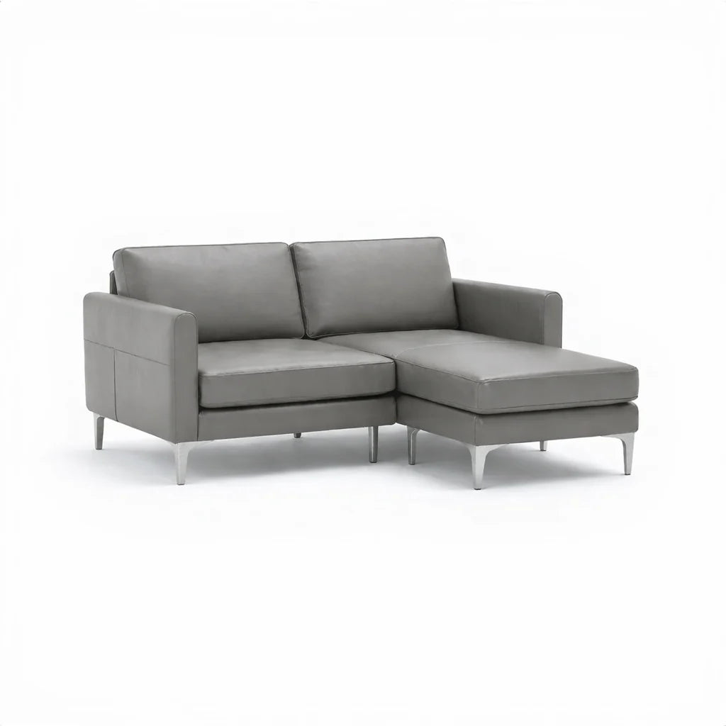 Modern L-Shaped Sofa with Chaise