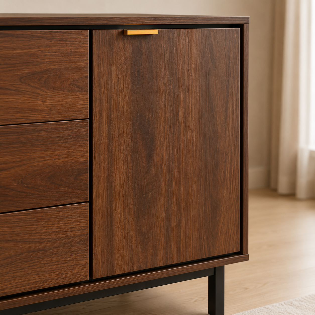 Credenza Portofino Buffet with Drawer