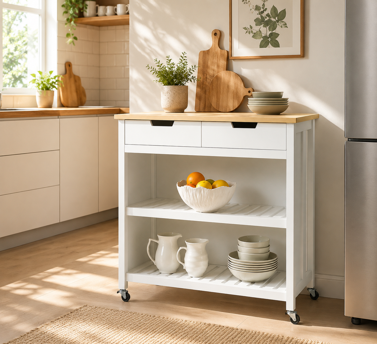 SoBuy Kitchen Trolley Coffee Table