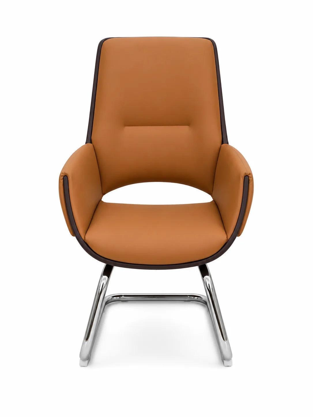 Modern High-Back Padded Visitor Chair