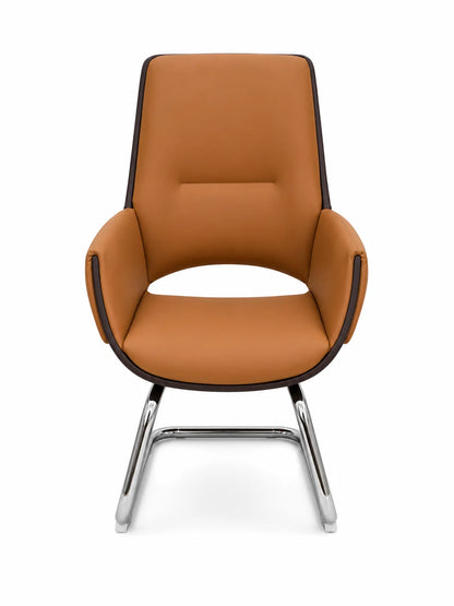 Modern High-Back Padded Visitor Chair