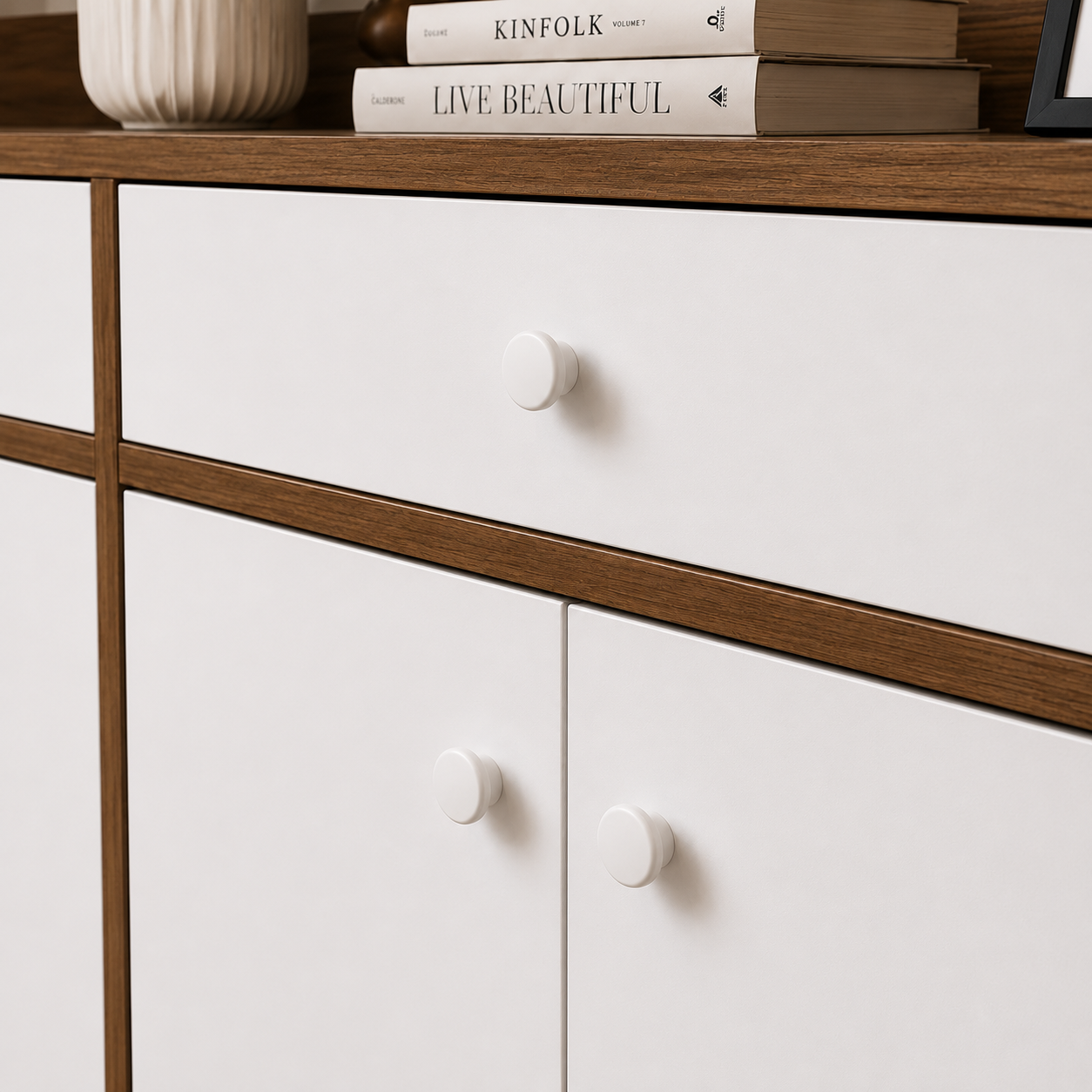 MUMOO BEAR 4 Doors Shoe Storage Cabinet