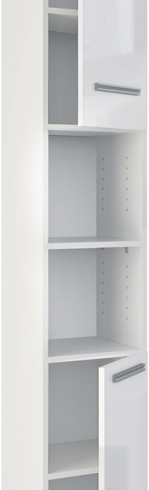 VICCO Kiko Bathroom Cabinet Vanity Unit Tall Cabinet Bathroom Furniture Cabinet Midi Cabinet Bathroom Shelf
