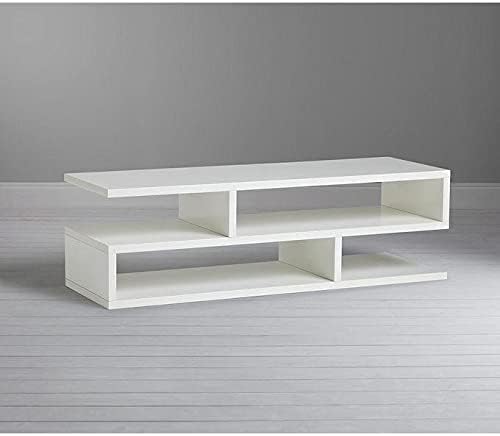 Riga Modern TV Panel Stand - White - 120 cm