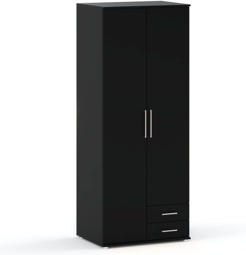 AZ-Home - Wardrobe Karol (Black,80 cm)