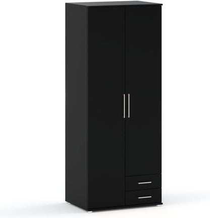 AZ-Home - Wardrobe Karol (Black,80 cm)