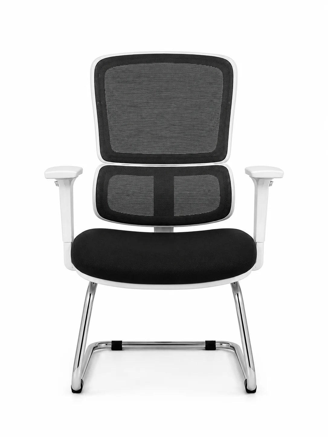 Modern Mesh Conference Chair with Adjustable Armrests